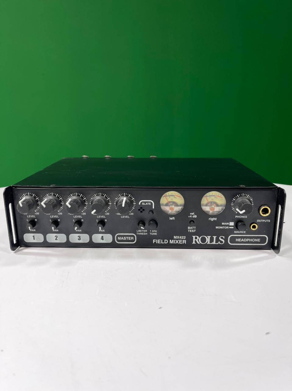 Rolls MX422 4-Channel Professional Field Audio Mixer